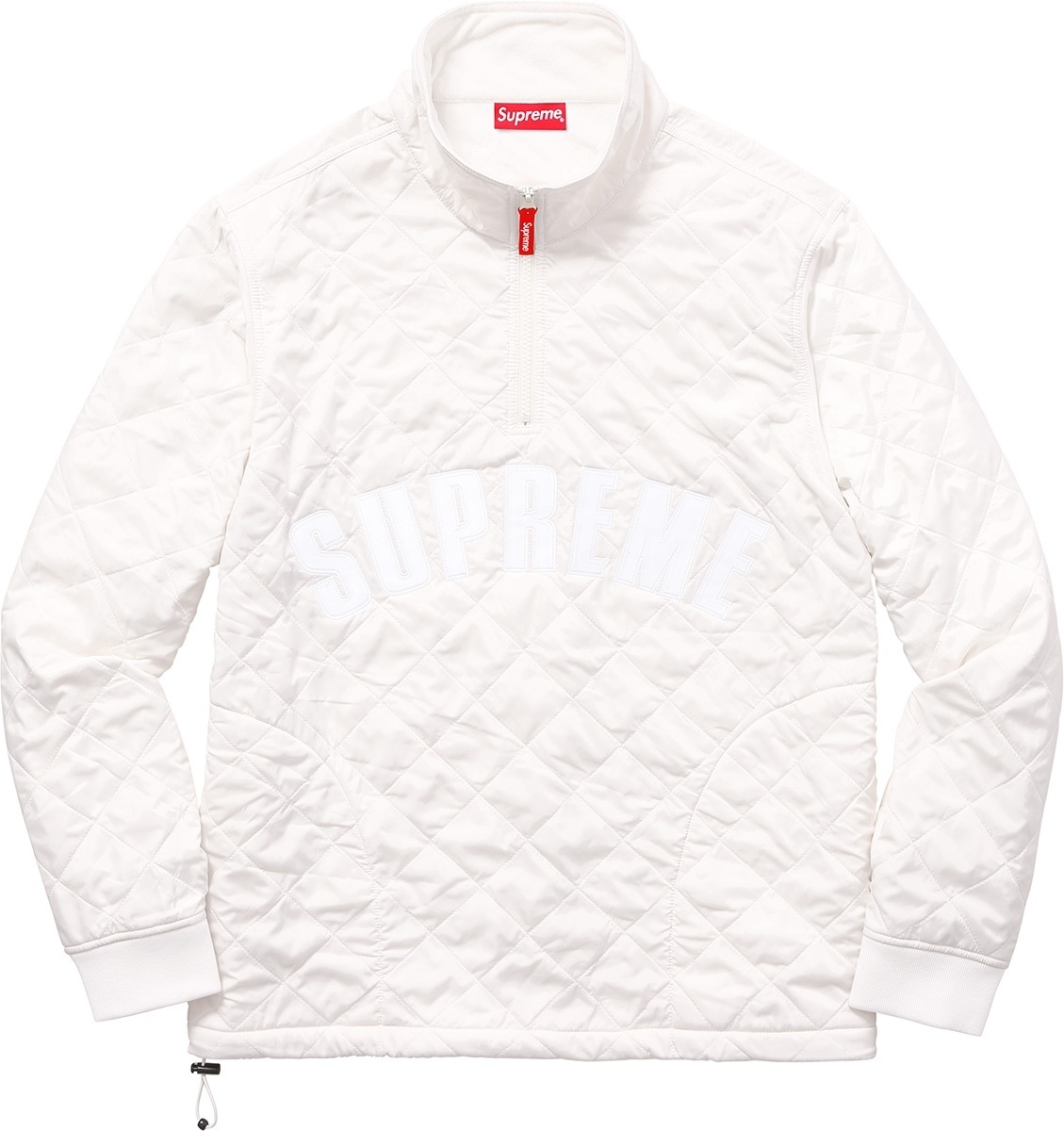Arc Logo Quilted Half Zip Pullover view 7